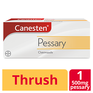 Thrush treatment: Canesten Thrush pessary 
