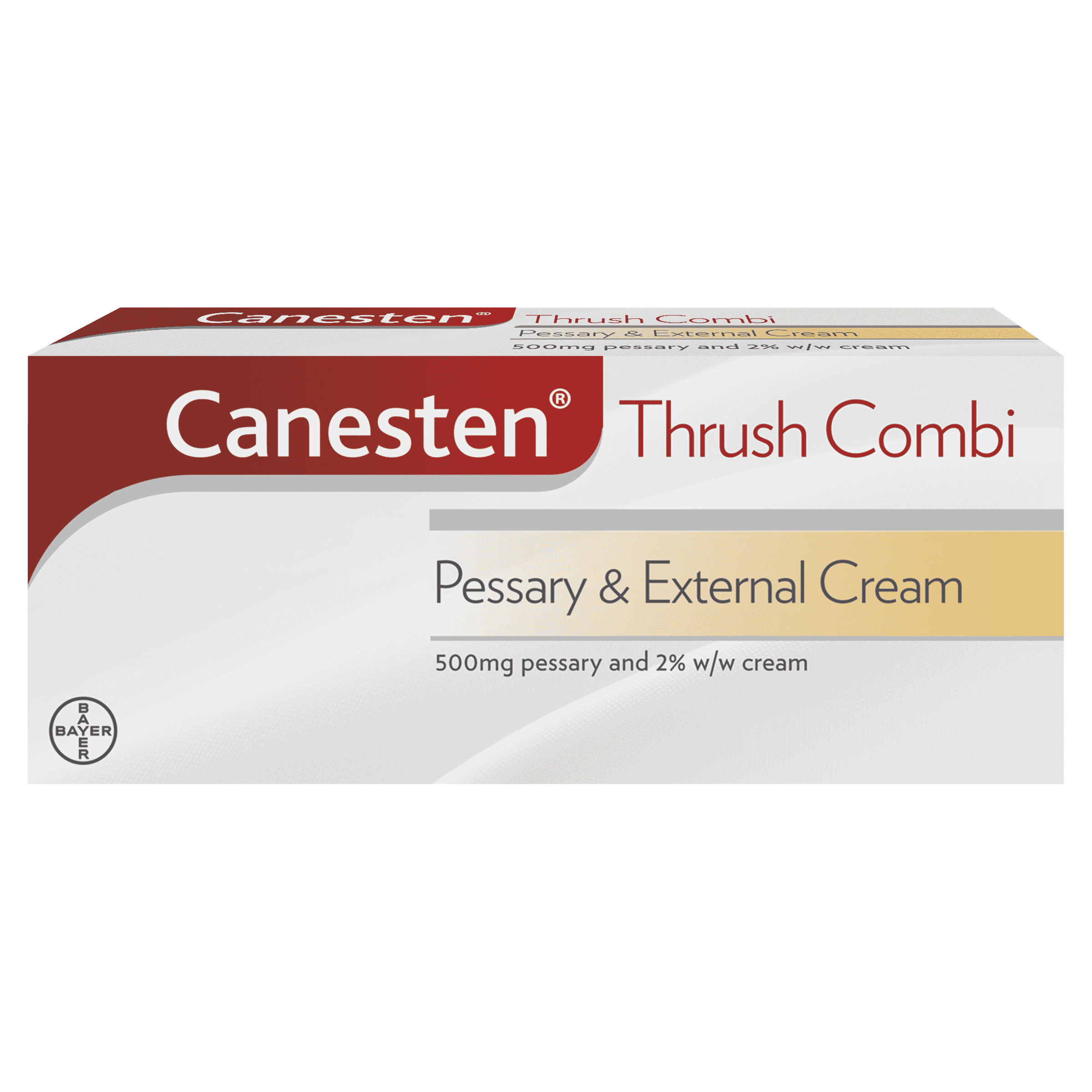 Imagery of Canesten Thrush Combi Vaginal Pessary and External Cream