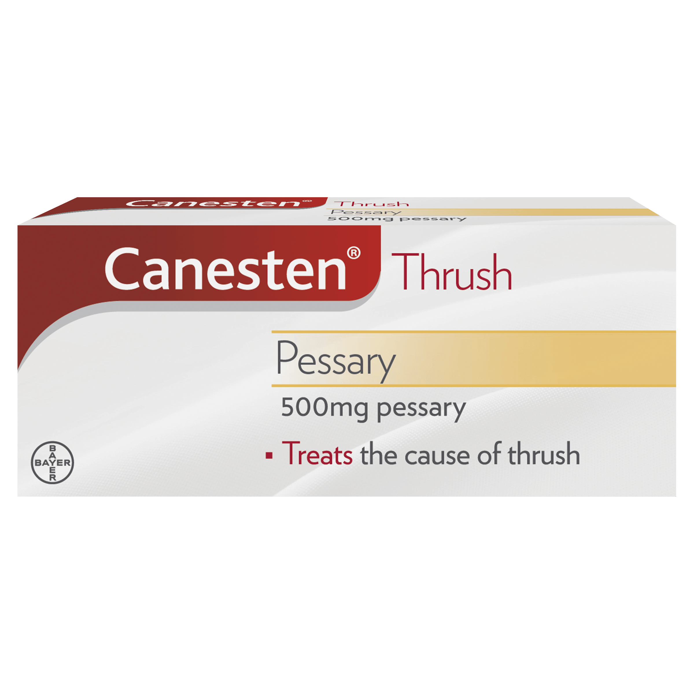 Packaging design of Canesten Thrush pessary